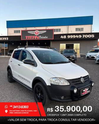 VOLKSWAGEN CROSSFOX 1.6 MI FLEX 8V 4P MANUAL VOLKSWAGEN CROSSFOX 1.6 MI FLEX 8V 4P MANUAL